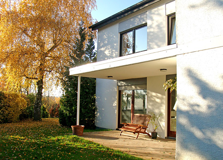 Terrasse und Garten